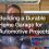 Building a Durable Home Garage for Motorsports Projects